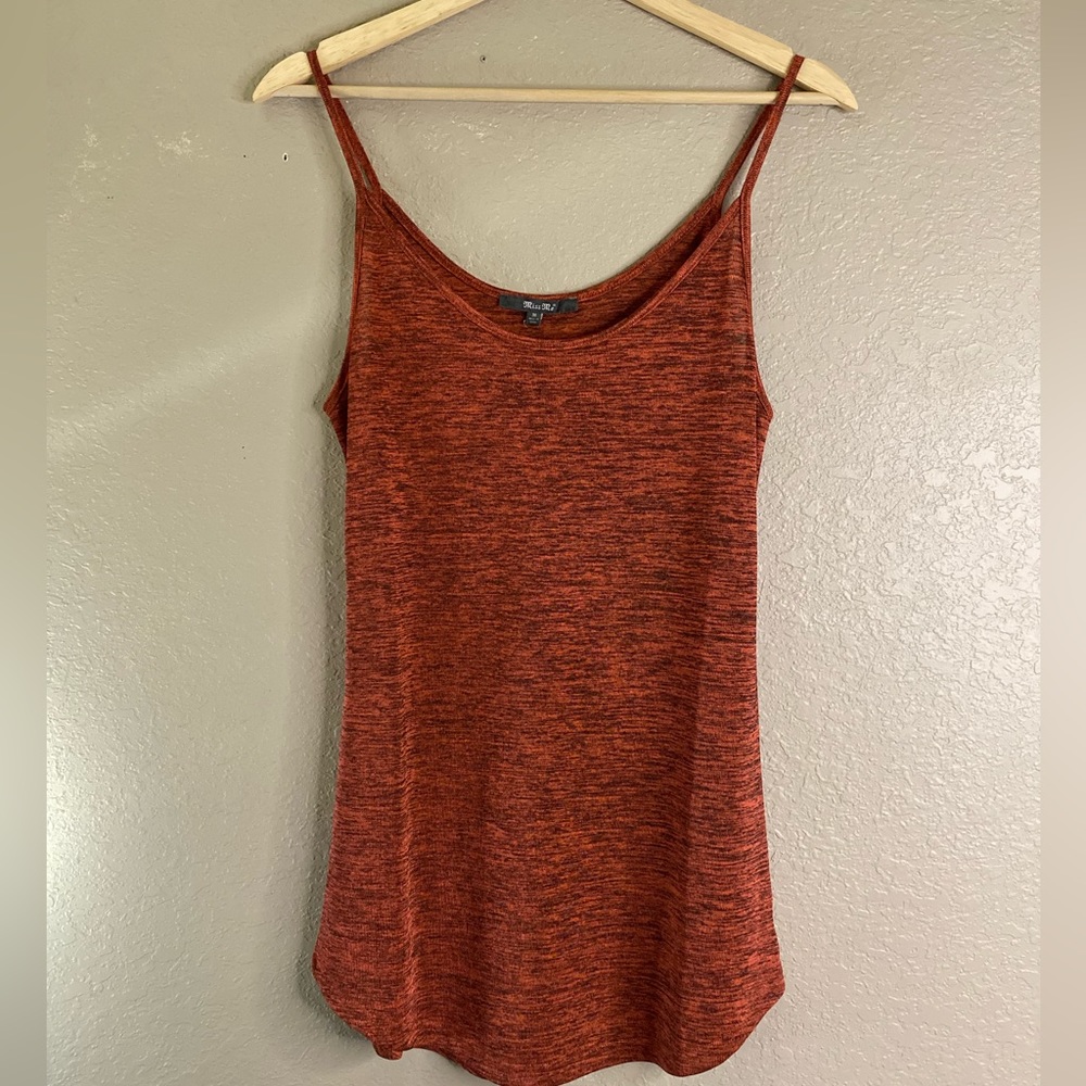 Miss Me spaghetti strap top
